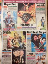 TAN 2 GAZETESİ DOĞUM GÜNÜ HEDİYESİ - 11 EKİM 1988 - 4 SAYFADIR -İbrahim Tatlıses-Uğur Onur-Corç Koçkazi-Güzin Abla-Rogip Derin-Murat Oğlu-Cemal Güngör-Sam Jones-Waldo Warren-Gordon Mulholland-Jody Brodrek-Michael York-Eddie Albert-Lewis Collins-Lee Van Cleef-Donald Pleasance-Ernest Borgnine-Oliver Reed-Herbert Loon-William Sanderson-Robert Judd-Yvonne Ross-Richard Gesswein-Margaret Trigg-Thomas G. Waites-Barbara Stock-Richard Harrison-Mike Lawn-Gary Swanson-Wilford Brimley-Gary Swanson-Richard Michael Mayer-Franco Nero-George Kennedy-Charlene Tilton-David Heavener Doktorlar dağıttı-İbo yine golünü attı-Kafaları çekip bol bol seviştiler-Kendini yenilemek için 70 yaşında sünnet oldu-Pabuç delisi Uğur-Haftanın kasetleri-Vurgun-Yıldızların mesajı-Fatih’in fedaisi Durakoğlu-Beyaz güç-En güçlü-Sen de yüreğinde sevgiye yer aç-Dönemeç-Dört köşe dünya-Off Balance-Jock-Stüdyo Gala-Ölüm sahili-Skeleton Coast-Yaban kazlarının dönüşü-Gangsterler yuvası-Yaşam kavgası-R.O.T.O.R.-Platoon II-Duvardaki