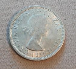 AVUSTRALYA 1953 FLORİN 11,3 GR 500 AYAR GÜMÜŞ