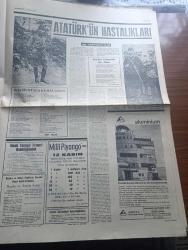 Cumhuriyet Gazetesi - 10 Kasım 1967 - 29 yıl sonra yazan Nadir Nadi Başmakale - ATA'yı anıyoruz - Atatürk'ün önderliğinde kültür devrimi semineri başladı - eski Viranşehir kaymakamı Doğan Gürbüztürk'ün intihar etmediği anlaşıldı - Cumhurbaşkanı Cevdet Sunay'ın Süleyman Demirel'e bay diye hitap etmesi Senato'da tenkite uğradı - Eskişehir ve Diyarbakır'da gençlik Ordu Kıbrıs'a diye bağırdı - Rauf denktaş'ın bugün muhakeme edilmesi muhtemel - dünyanın en büyük füzesi fırlatıldı fotoğraf - boykotçu 2 öğrenci tutuklandı hukuk fakültesi Bir hafta tatil edildi - Toprak ofisinde grev sona erdi - Atatürkçülerin alfabesi yazan İlhan Selçuk - Teodorakis'in plağını sattığı için 4 yıl hapse mahkum edilen dükkan sahibi - Hemingway'ın gözüyle Atatürk Türkiye'si derleyen Mehmet Barlas Yazı Dizisi - Atatürk'ün hastalıkları yazan Naşit Hakkı Uluğ - Ulvi Ural tiyatrosu Aksaray Küçük Operada - Fahir Aksoy'un sergisi fotoğraf - dünya serbest güreş şampiyonası pazar günü başlıyor - Nihat Kabanlı iddialı