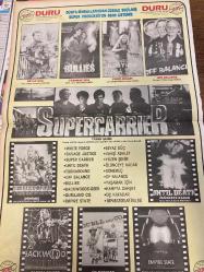 TAN 2 GAZETESİ DOĞUM GÜNÜ HEDİYESİ - 18 EKİM 1988 - 4 SAYFADIR - Türkan Şoray-Zuhal Olcay-Müjde Ar-Şahika Tekand-Hülya Koçyiğit-Senar Şen-Kemal Sunal-Ayşe Arman-Ahmet İnnam-Neriman Günay-Leyla Somer-Halil Kurtoğlu-Donald Pleasence-Ray McAnally-Charlton Heston-Tom Peck-Gioia Scola-David Brandon-Sam Jones-Kimberly Pistone-Janet Laine Green-Dehl Berti-Julia Montgomery-Steven Memel-Michael York-Edwige Fenech-Robert Hooks-Richard Jaeckel-Ken Olandt-Cece Verrell-John David Bland-Güzin Abla-Rogip Derin-Murat Oğlu-Cemal Güngör-İsmail Akça Altın Portakal kimin olacak-Yeşiller Tekel müdürüne taktı-Dedeler dansöz oynattı-Neriman kuyusunu kazdı-Leyla Somer de sahneye soyundu-Videonuzda bulunması gereken seçkin kasetler-Cehennem savaşçıları-Yaşamak için-Gücün sınırı-İmparatorluk kulesi-Universal Video-Film-Vizyon filmlerini gururla sunar-Duru süper prodüksiyon listesi-Haftanın kasetleri-Vurgun-Fatih’in fedaisi Durakoğlu-Yıldızların mesajı-Burun kemiğim eğri-Barışmadan sonra hareket-Ailesini hor gör