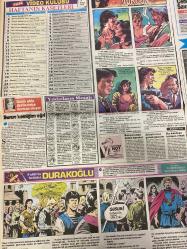TAN 2 GAZETESİ DOĞUM GÜNÜ HEDİYESİ - 18 EKİM 1988 - 4 SAYFADIR - Türkan Şoray-Zuhal Olcay-Müjde Ar-Şahika Tekand-Hülya Koçyiğit-Senar Şen-Kemal Sunal-Ayşe Arman-Ahmet İnnam-Neriman Günay-Leyla Somer-Halil Kurtoğlu-Donald Pleasence-Ray McAnally-Charlton Heston-Tom Peck-Gioia Scola-David Brandon-Sam Jones-Kimberly Pistone-Janet Laine Green-Dehl Berti-Julia Montgomery-Steven Memel-Michael York-Edwige Fenech-Robert Hooks-Richard Jaeckel-Ken Olandt-Cece Verrell-John David Bland-Güzin Abla-Rogip Derin-Murat Oğlu-Cemal Güngör-İsmail Akça Altın Portakal kimin olacak-Yeşiller Tekel müdürüne taktı-Dedeler dansöz oynattı-Neriman kuyusunu kazdı-Leyla Somer de sahneye soyundu-Videonuzda bulunması gereken seçkin kasetler-Cehennem savaşçıları-Yaşamak için-Gücün sınırı-İmparatorluk kulesi-Universal Video-Film-Vizyon filmlerini gururla sunar-Duru süper prodüksiyon listesi-Haftanın kasetleri-Vurgun-Fatih’in fedaisi Durakoğlu-Yıldızların mesajı-Burun kemiğim eğri-Barışmadan sonra hareket-Ailesini hor gör