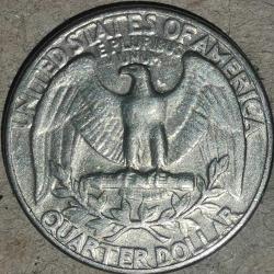 AMERİKA 1970    25 CENT  ÇEYREK DOLAR