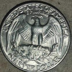 AMERİKA 1972    25 CENT  ÇEYREK DOLAR