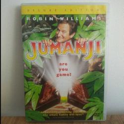DVD jumanji Deluxe Edition Robin Williams. Orijinal Türkçe altyazılı. Çalışmasına engel olmayan çizikler var. Sorunsuz çalışıyor.