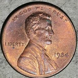 AMERİKA   1984    1 CENT
