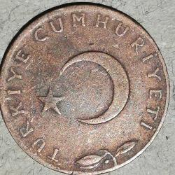 TÜRKİYE 1969  5 KURUŞ