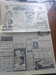Cumhuriyet Gazetesi - 20 Mayıs 1951 - hükümet kararları Cumhuriyet Başmakale - 19 Mayıs bayramı Dün bütün yurtta kutlandı - Dün Ankara'da 19 Mayıs stadyumunda eskrimciler ve genç kızlarımız geçerlerken fotoğraf - Cumhurbaşkanı Celal Bayar ve CHP lideri İsmet İnönü merasimi takip ederlerken fotoğraf - İran'da Petrol ihtilafı - Ürdün Melikinin Dolmabahçe sarayında gazetecilere beyanatı fotoğraf - kızılların taarruzları Dün Kore'de durdu -  Raman petrolü - yol inşaatına hız verilecek - Celal Bayar İsmet İnönü mülakatı - Vefa Hajduk takımını 2-0 yendi fotoğraf - Çankaya'da Atatürk heykeli açıldı - Kanuni Süleyman yazan Harold Lamb Yazı Dizisi - haftanın şakaları yazan Burhan Felek - yollu yolsuz yazan Falih Rıfkı Atay - Libya kralı İdris El Sünusiye suikast - Fenerbahçe İzmir'de Galip - Demirspor İran'a gidiyor - Abdullah Yüce Perihan Sözeri Mualla Mukadder Atakan Cağaloğlu Çiftesaraylar bahçesinde - İstanbul Ankara Radyosu Programı - Mefharet Yıldırım'ı sahibinin sesi plaklarında dinleyin