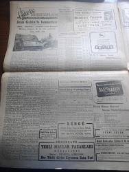 Cumhuriyet Gazetesi - 29 Ekim 1945 - Yaşasın Cumhuriyet yazan Yunus Nadi Başmakale - büyük bayram kutlu olsun fotoğraflar - Başbakan Şükrü Saraçoğlu Dün söylediği nutukla bayramı açtı - Amerika'nın dış siyaseti aydınlandı şimdi Mareşal Stalin'in söyleyeceği nutuk bekleniyor - Cumhuriyet ilanına karar verildiği gün fotoğraf - İstanbul büyük Bayramı heyecanla kutluyor fotoğraflar - milli bayram yazan Burhan Felek - Suç Ve Ceza Vadideki Zambak İzlanda Balıkçısı kitapları Remzi kitabevinde - günahsızlar filmi İpek sinemasında - kan muayenesi ile verasetin ispatı yazan doktor Kemal Saraçoğlu - Victor Hugo'ya dair yapılan dedikodular Toplayan Hamdi Varoğlu - Philips - Mefharet Yıldırım Taksim kristal salonunda - Hamiyet Yüceses Mustafa Çağlar Hacer Buluş Celal Tokses her akşam Maksim salonlarında - Müzeyyen Senar Işıl Safiye Tokay Beyoğlu Novotni Oteli altında büyük aile saz salonunda - bugünkü radyo programı - Bulmaca - Yanko orkestrası Ankara Gar Gazinosu'nda - Singer saat mağazaları