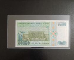 7.EMİSYON NADİR A SERİSİ 50.000 LİRA ÇİL KONDİSYONDA