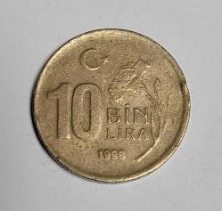 1998 MADENİ 10 BİN LİRA