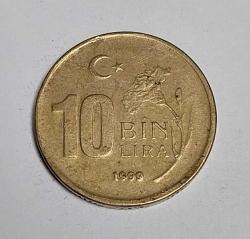 1999 MADENİ 10 BİN LİRA