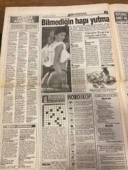 TAN GAZETESİ DOĞUM GÜNÜ HEDİYESİ - 21 HAZİRAN 1996 - TAM TAKIM 8 SAYFADIR -Harika Avcı-Bülent Ersoy-Birol Gürkan-Nur Çağla-Salih Güney-Sibel Gökçe-Neslihan Sezer-Muazzez Ersoy-Levent Kırca-Ebru Gündeş-Seda Sayan-Şebnem Yüce-Temel Karaman-Fadime Aydın-Leyla Sevil-Ayşe San-Arzu Atakan-Aslı Han-Hüseyin Atış-Tülay Korkmaz-Melis Erkoç-Figen Yücel-Sevgin Koçyiğit-Tanya Demir-Nükhet Duru-Sibel Can-Muzaffer Ersoy-Emrah-Tanju Çolak-Sibel Egemen-Hülya Avşar-Sertaç Levent-Hakan Peker-Ezgi Asuhan-Şenes Erzik-Süleyman Seba-Parrth Term-Hüseyin Kalpar-Ali Baba-Hatice Aslan-Necmi Uçar-Mahmut Aslan-Cemal Özkan-Nihat Dönmez-Erkan Can-Hamit Turkoğlu-Hakkı Atakan-Hayri Dönmez-Gaziantepspor-Yeşil Timsahlar-Dardanelspor-Fatih Çekirdek-Esnafı perişan ettiler-Herkese prezervatif veriyoruz-Harika Avcı artık utanmıyor-Bülent Abla helal sana-Nur Çağla Salih’i kuzu kapama yaptı-Sibel iki erkeği birden seviyor-Ufaklığı kestirmenin tam zamanı-Nesli parayı çuvalla getirdi-Seda Sayan’ın eski kocası Şebnem’i kaptı-Tem