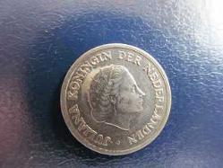 1969 YILI HOLLANDA 25 CENT