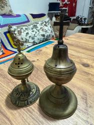 OSMANLI DÖNEMİ RUM İŞİ HAÇLI BUHURDANLIK OSMANI DÖNEMİ SÜLEYMANİYE İŞİ HIRİSTİYAN RUM HAÇLI PİRİNÇ BUHURDANLIK YÜKSEKLİK:19,5 CM O DEÖNEMİ İZLERİ DURUYOR MAKEDONYA ÜSKÜPTEN ALINDI