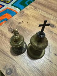 OSMANLI DÖNEMİ RUM İŞİ HAÇLI BUHURDANLIK OSMANI DÖNEMİ SÜLEYMANİYE İŞİ HIRİSTİYAN RUM HAÇLI PİRİNÇ BUHURDANLIK YÜKSEKLİK:19,5 CM O DEÖNEMİ İZLERİ DURUYOR MAKEDONYA ÜSKÜPTEN ALINDI