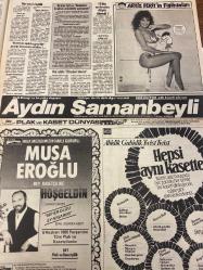 TAN GAZETESİ DOĞUM GÜNÜ HEDİYESİ - 23 MAYIS 1986 - TAM TAKIM 8 SAYFADIR -Mercedes-Bahri Mutlu-İbrahim Tatlıses-Sabah Duru-Funda Fırat-Nuri Tahtalı-Linda Hanke-Mehtap-Bülent Ecevit-Demet Ecevit-Bülent Gürkan-Necati Attıcı-Tevfik Uzunoğlu-Mehmet Zer-İbrahim Erdem-Harun Yardım-Hakkı Yalçın-Merih Fırat-Recep Kaymak-Yıldız Arhan-Hayko-Vesla Valović-Nihat Erence-Aydın Samanbeyli-Musa Eroğlu-Nurtac Düzgit-Şevket Yılmaz-Süleyman Demirel-Erdal İnönü-Alparslan Türkeş-Turgut Özal-Mehmet Kaplan-Haydar Kaplan-Kaddafi-Nuri Tahtalı-Cevdet Sunay-İpek Erdem-Artiz Ferit-Durakoğlu-Nuri Tunalı-Arif Kaptan-Candan Tarhan-G.Saray-Beşiktaş-Fenerbahçe-SHP’de kapışma-NATO’ya ihtar-Kaddafi diplomatını öldürttü-Manyak kadın karnını ısırdı-Güreş karakolda bitti-Dişçisinden yüzme öğreniyor-Hem bekar hem kılıbık-Geceler Cim-Bom Arif’in-Türkiye’de resmen şike yapılıyor-Artiz Ferit’in figüranları