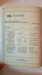 ANA KÜLTÜR SANAT, ŞİİR DERGİSİ - HAZİRAN 1988 SAYI: 146 NECLA ÜNAL - AYŞE MORGÜL - ÖZCAN ATAMERT - KEMAL UZUN - AYHAN YETAINER - NURŞEN KAVUKÇUOĞLU - MUHİDDİN N. GÜVEN - YAŞAR ÖZKAN ŞENTÜRK - TAYLAN KORYÜREK - FATMA DURMUŞ - SELCAN ODABAŞIOĞLU - HABİB GEREZ - MEHMET MUSLU - ESRA METE - SEFA ÜNAL - FİKRET ÖZAYDIN - YILMAZ AYBAR - AYTEN HATİCE ETİ - ZEHRA ÖZPAÇA - RENGİN NADIR - ASUMAN GÜZELSU - SEZER ODABAŞIOĞLU - BAHRİYE CANKUR - AYVAZ GÜNDÜZ - BERKE İNEL - AŞİYE NUR KOCATOPÇU - HASAN KESEROĞLU - FİKRİYE ÖNKILIÇ - EMİNE ERBAŞ - CAHİDE ATAKUL - MAKBULE AĞCA - EMİNE ERTEM - İSKENDER FİKRET AKDORA - YAR DEYİNCE ANA DİYAR DEYİNCE BODRUM - GÖNÜLE NASİHAT - İMGESEL - GÜLBAHAR - OLMAZSA - YÜZÜNDEKİ İZLER - SEVGİYE ÖVGÜ - DUYGU-I - YAŞAMA GERÇEĞİ - DESTEK REASURANS SANAT GALERİSİ: BERKE İNEL - AYŞE NUR KOCATOPÇU - AZİZ BERKER HALK KÜTÜPHANESİ 24. HAFTA - ŞİİR SERGİSİ: GENÇLİK KİTABEVİ - SAMURAY SAGKEN 1-2 - TAM TAKIM  36 SAYFA