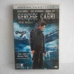 Dvd  gerçeğe çağrı, total recall. Türkçe dublaj. Orijinal. Sorunsuz çalışıyor.