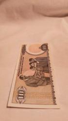 PARA ÇİL 7. EMİSYON 10 LİRA MİLLİ PİYANGO KAĞIDINA BASILMIŞ TEK PARA 462