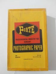 1960'lar : Eskilerden; 500 Adet Fotoğraf Negatifi + 9 Adet Metal Kutu + 1 Adet FORTE Karton Kutu  - ( Açıklamay bakınız )