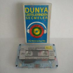 Kaset Dünya Listelerinden Seçmeler vol1.the world of pop hits, 1988 yonca plak