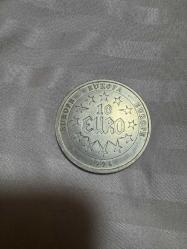 Gümüş Euro 925 Ayar  Madeni Para Europa’nın kaçırılmasını temsil eden Özel basım 10 Euro’luk bir hatıra madeni para (Coin )