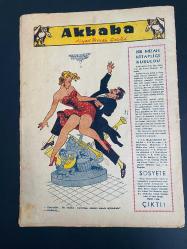 Akbaba mizah dergisi 1956 yılı Akbaba karikatür dergisi