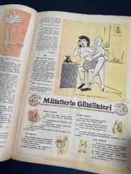 Akbaba mizah dergisi 1956 yılı Akbaba karikatür dergisi