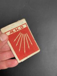 CHP bez yaka kokartı 1950’lerden CHP kokart bez