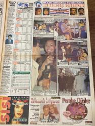 TAN GAZETESİ DOĞUM GÜNÜ HEDİYESİ - 26 EYLÜL 1993 - TAM TAKIM 6 SAYFADIR -Caroline-Chiller-Tansu Çiller-Monaco Prensesi Caroline-Yeşim-Boris Yeltsin-Seyyal Taner-Aslıhan Öncü-Yüksel Akman-Pervin Tekgül-Neslihan Sözer-Ejder Hoca-Halis An-Tuğra Ajans-Orhan Abi-Müjde Ar-Ceylan-Rıdvan Selçuk-Turgut Özal-Mesut Yılmaz-Abdullah Şahin-Prenses Diana-Elmond-Yavuz Karakaş-Yavuz Özkan-Atilla İlhan-Van Damme-Margirin Bilgen-Mehmet Çeliktuğ Caroline, Çiller’e MAC teklif etti-Amele Dolarını, renkli fotokopi ile bastılar-Yeşim, şortunda mahsur kaldı-Boris Yeltsin’in çelik yeleği tam 30 kilo çekiyor-Seyyal, liselilere bile taş çıkartıyor-Aslıhan sırsıklam-Yeltsin, 30 kiloluk yelekle korunuyor-Kadının karakterini yüzünden okuyun-Dikilmiş Rahibe-Evlenmek istiyorum-Pembe Düşler-Buyrun TGRT sinemasına-Tam 46. bölüm oldu-Her gün 16 şarkıcı dinlemekten bıktık-Neye niyet neye kısmet-Özal, Atatürk’e özeniyor-Bağ-Kur’luya Ocak’ta maaş verilemeyecek-İnönü’den aynı nakarat-10 talihliye bedava ehliyet-İki şanslı kü