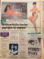 TAN GAZETESİ DOĞUM GÜNÜ HEDİYESİ - 25 KASIM 1985 -SADECE 4 SAYFADIR -Sabriye-Ayhan-Ahmet Ayyıldız-Cebir Hanefi-Çetin Keskinpala-Barbara Carrera-İnci Bayram-Anuşka-Hakan AVCı-Ümit Besen-Hüseyin Emre-Metin Alkanlı-Gilbert Miramion-Dorata Linta-Lucelia Santos-Oktay Gülmen-Cengiz Tekin-Mustafa Güngordo-Ali-Yakup-Aliv-Macar Şov Grubu-Selahattin Kaya-Şahin Kaya-Nermin-Hakan-Ohara Ilgaz Kadın çıroz gibidir dövdükçe güzelleşir-Ortaklık iyice fenalaşınca tufaya geldiler-Matematik kurbanı Cebir Hanefi intikam alırken ele geçirildi-Hizmetçiyi mıncıklayan kocasını saçından etti-Ben tek başıma sekizine bedelim-Bütün artistler benim yaptığım işi yapıyor-Güle güle Bay Chips-Bizans Güzeli-Yaşar yaşar da bu ayıpla yaşayamaz-Kalbi olanlar bizi seyretmesin-Ne mutlu biz erkeklere Playmen Türkiye’de-İki duman çekti kendinden geçti-Kayserili Kerim’e esrarlı sigara içirip paralarını çaldılar-Sahte evlenme cüzdanı ile 4 yıl karı koca gibi yaşadılar Tolga-Bizans Güzeli-Abdullah Turhan