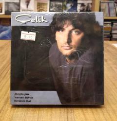 ÇELİK ATEŞTEYİM YAMAN SEVDA BENİMLE KAL 3 CD BOX SET JELATİNLİ
