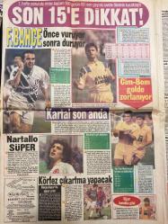 TAN GAZETESİ DOĞUM GÜNÜ HEDİYESİ - 14 EKİM 1993 -TAM TAKIM 12 SAYFADIR -Hüseyin Baykalı-Enver Paşa-Orhan Doruk-Papin-Silvie-Mahsun Kırmızıgül-Tarık Tarcan-Şebnem Dönmez-Güner Ümit-Kenan Ergin-Raquel Welch-Haldun Sevel-Pervin Tekgül-Neslihan Sezer-Ejder Hoca-Halis Arı-Alev Abla-Kemal Sunal-Ferik Simavi-Korcan Karar-Selim Altuntemiz-Orhan Yalınkaya-Bütçe Plan Komisyonu-Meclis-Yazıcıoğlu-Enver Paşa gibiyim-Kanı Sırp vampirleri-Kadehi kadehe vur dostum-Papi duygusal yönden çok güçlü erkektir-Yalancı memeler ölümü engelliyor-Zayıflamak için MALT birebir-Manken kızlar Alfa-Romeo’yu fena kıskandı-Böyle güzellik olmaz olsun-Soyundu okullu oldu-Kızlarını yemeğe götürdü-Günümüzün erkek tipi 10’a ayrılıyor-Bunlarla denize ve yatağa girilir-Ayrılık hiçbir zaman dünyanın sonu değil-Gülmeye hazır mısınız-Cümbüş-Sosyete Polisi-Düş ve gerçek iç içe-Barışnikov dans ediyor-Kahkaha fırtınası-Herkes Mahsun’un peşinde-Yalancı memeler ölümü engelliyor-Ajda’ya klozet kapağı-Esin’in havasından geçilmiyor-Yeni