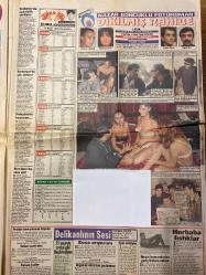 TAN GAZETESİ DOĞUM GÜNÜ HEDİYESİ - 14 EKİM 1993 -TAM TAKIM 12 SAYFADIR -Hüseyin Baykalı-Enver Paşa-Orhan Doruk-Papin-Silvie-Mahsun Kırmızıgül-Tarık Tarcan-Şebnem Dönmez-Güner Ümit-Kenan Ergin-Raquel Welch-Haldun Sevel-Pervin Tekgül-Neslihan Sezer-Ejder Hoca-Halis Arı-Alev Abla-Kemal Sunal-Ferik Simavi-Korcan Karar-Selim Altuntemiz-Orhan Yalınkaya-Bütçe Plan Komisyonu-Meclis-Yazıcıoğlu-Enver Paşa gibiyim-Kanı Sırp vampirleri-Kadehi kadehe vur dostum-Papi duygusal yönden çok güçlü erkektir-Yalancı memeler ölümü engelliyor-Zayıflamak için MALT birebir-Manken kızlar Alfa-Romeo’yu fena kıskandı-Böyle güzellik olmaz olsun-Soyundu okullu oldu-Kızlarını yemeğe götürdü-Günümüzün erkek tipi 10’a ayrılıyor-Bunlarla denize ve yatağa girilir-Ayrılık hiçbir zaman dünyanın sonu değil-Gülmeye hazır mısınız-Cümbüş-Sosyete Polisi-Düş ve gerçek iç içe-Barışnikov dans ediyor-Kahkaha fırtınası-Herkes Mahsun’un peşinde-Yalancı memeler ölümü engelliyor-Ajda’ya klozet kapağı-Esin’in havasından geçilmiyor-Yeni