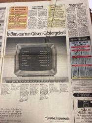 TAN GAZETESİ DOĞUM GÜNÜ HEDİYESİ - 3 NİSAN 1985 - 4 SAYFADIR -Avni-Gökhan Güney-Seda Sayan-İbrahim Tatlıses-Ünsal Emre-Kadir İnanır-Anita Schell-Inci Saner-Hanço Kazım-Hüsnü Kaçan-Metin-Tuncer-Güzin Abla-Kumru Hincal-Daniel-Pamela-Halil Ayhan-Burhan Ay-Gönül Aslan-Donnna-Paola Nitti-Nilüfer-Nil Biçer-Nihat Filiz-Gazan Alp Görücü-Nilüfer Nil Biçer-Max-Manfred Nüthling-Avni üzerimizden TIR gibi geçti-Seda Sayan yattığı erkeklere not verdi-Göğüs Güzeli yarışmasına girdi Bacak Güzeli oldu-Soyunurum da soyarım da-Evlilik fedakarlık ister-Sevdiğinizden haber var-Yolun Sonunda-Yağmurlu kar festivali-100 kadından sadece 10’u erkeği için süsleniyor-Tesadüfen şöhret oldu-Hınzır herif gerdek gecesi beni aldattı-Max sahibini bomba tuzağından kurtardı-Obüsle yankesicilik yaparken yakalandı-Affedersiniz kendi cebim sandım dedi-İş Bankası’nın güven göstergeleri-Evlilikte sadakat çok önemli-Evliliğe önem veriyorsanız sevginizi ihmal etmeyin-Güzellik yarışmasında birinci oldu-Karda kıyafet yarışması-Ya