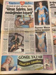 TAN GAZETESİ DOĞUM GÜNÜ HEDİYESİ - 31 TEMMUZ 1989 - 4 SAYFADIR -Yasemin Belen-Erdal İnönü-Yavuz Demirel-Ayhan Duman-Alman Sabrina-Rumen Moça-Gönül Yazar-Hüseyin Emre-İbrahim Tatlı-Kıvanç Tali-Ahmet Akbulut-Şadi Günör-Nakiya Tanrıkulu-Öfkeli Koca-Mustafa Kandıralı-Aladddin Savaş-Vedat Kaptan-Neris-Nefis-Alpay-Hilmi Bey-Aylincik-Kyle-Alex-Değer Ercüment Bulut-PKK şoförü kurbanlarını ölüm tuzağına götürdü-Beş kişiyi taksisine aldı ve kurşunlattı-Erdal İnönü’yü ağustosun ilk haftası sarsacak-Beni sen katil ettin kadın-Sahneye de bu tanga mayo ile çıkacağım-Alman Sabrina beni mesleğimden kopardı-Rumen Moça nefes kesiyor-Gönül’den Gönüllere-İbi uğruna ağaçta uyuyakaldı-Tatil için bedavaya çalışıyor-Yıldızların Esrarı-Yalnız tatilciler-Almanlar en çılgın tatilci-Zamlar kimin umurunda-Sigara ve içki tüketimi bir yılda 2 misli arttı-Gülhane’de güç gösterisi-Bileğine güvenen herkes yarıştı-Kandralı klarnetiyle tatilde-Dostluklar ilerliyor-Hırsızlar evine girdi eşyasını göçmenlere bağışladı-Manke