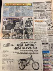TAN GAZETESİ DOĞUM GÜNÜ HEDİYESİ - 7 NİSAN 1985 - TAM TAKIM 8 SAYFADIR -Sümbül Hanım-Gölge Adam-Nebahat-Ahmet Ayyıldız-Saffet-Saffet Şener-Ulrike-Mahir Tavus-Ulrich-Metin Akyüz-Sabiye Karaağız-Ramattin Aktaş-Filiz Tomruk-Sezer Güvençli-Barbara Schantz-Gisbert Sonnenberg-Refik Dömen-Ulrich Meltz-Karl Frank-Faruk Dikvici-Turgay-Ertem-Galatasaray-Boluspor-Osman Sadık-Osman Sağlam-Metin Oktay-Selcan-Naki Uygun-Murat Turan-Tarık Akan-Hülya Avşar-Nuri Alço-Zümrüt Cansel-Şehnaz Dilan-Osman F. Seden-Ümit Efekan-Orhan Eşen-Ertem Eğilmez-Leyla Çağlar-Mahmut Tezcan-Orhan Akkoç-Halil Şahin-Halil Satın-Turgut Özal-Sunar Papandreu-Ali Doğan-Emin Derman-Emin D. Aydın-Güzel Nebahat-Nike Clarke-Çılgın Nebahat evlendiği gece gelinliğini çöpe atıp sevgilisine kaçtı-Türkiye’de yediklerimden tekrar yemeye geliyorum-Tek maaş yetmiyor-Kadın vücudu erkeklerin gözleri için yaratıldı-Katili kaçırdı şansı açıldı-Bekâret kontrolü yaparken katil oldu-Bir gece biri gelip beni öldürecek dedi dediği şekilde öldürüldü