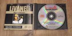 ZÜLFÜ LİVANELİ İSTANBUL KONSERİ SEÇME ESERLER 7 DÖNEM BASKI CD SARI BANDROL