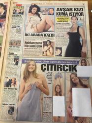 TAN GAZETESİ DOĞUM GÜNÜ HEDİYESİ - 11 - 13 MART 2004 - TAM TAKIM 8 SAYFADIR -Sibel Kekilli-Özlem Akçay-Mehmet Güneş-Funda Keskin-Yeliz-Sinem-Küçük Arzular-Asuman Krause-Sifo Mehmet-Nez-Hülya Avşar-Ahu Da-Sibel-Yasemin Yalçın-Kaya Çilingiroğlu-Mehmet Yılmaz-Fatih Tekke-Ziya Doğan-Sakıp Özberk-Giray Bulak-Ayşen Bayraktar-Alkan Demir-Altay Vural-Ahmet Şahin-Hüseyin Yıldırım-Özlem Bal-Mehmet Ali-Berna Mavi-Mehmet Yıldız-R.M. Alyon-Hülya Gönen-Ahmet Halim-Kadın isterse VCD’si bayinizde-Para için yaptım-Hepten bitmişiz-Ortalığı kana buladı-Kekilli tuvalete bile korumayla gidiyor-Güney Kıbrıs Rum Kesimi’nde Türkler kobay olarak kullanıldı-Güzellik banyosu-Kül Kedisi-İki arada kaldı-Aşktan yana hiç şansı yok-Avşar kızı kuma istiyor-Çıtırcık-İşsizlik oranı geriliyor-Yaya kaldı-Trabzon’un önünde kimse duramaz-Dünyanın sonu değil-Yatakta seks dışındaki her şey-Rahmetli hep geçerdi-İlişkiler-Çizgi roman Hasan Roal