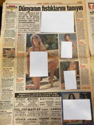 TAN GAZETESİ DOĞUM GÜNÜ HEDİYESİ - 6 HAZİRAN 1997 - TAM TAKIM 8 SAYFADIR -Jürgen-Eva-Şerife-Melek Görgün-Özlem Sumay-Naim Süleymanoğlu-Okan-Rada-Cemal Bülbül-Meryem Kayn-İbrahim Tatlıses-Celal Doğan-Özlem Şahin-Ayşen Saner-Esin Arman-Hülya Koçyiğit-Haldun Dormen-Yasemin Evcim-Şoray Uzun-Hakan Şoray-Sema Yüce-Dilek Pamiryan-Vahap Pamiryan-Vahap Morgül-Selahattin Bayram-İkraz Bayram-Funda Keskin-Sibel Barış-Hayriye Nisa-Gönül Demir-Murat Yüksel-Ahmet Ayyıldız-Gülnaz Erman-Kaya Yelkenli-Keyfe bak-Gavat kocasını kesti-Ölmedim yaşıyorum-Özlem’in kısmeti açıldı-Yüzyılın en iyi kaldırıcısı-Okan’a vuruldu eşini unuttu-Meryem 15 yıl hapsi az buldu-Dilek yediği dayakla kaldı-Kendi pişirip kendi yiyecek-Esin sevgilin seni sevsin-Sevişirim mazeretim var-Parasızlık cinselliği etkiliyor-Boşanmayan karısını kurşuna dizdi-Dünyanın fıstıklarını tanıyın-Rakıyı çok seviyoruz-Temel’in burnu çok büyüdü-Karikatür Temel-Çizer imzasız