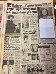 TAN GAZETESİ DOĞUM GÜNÜ HEDİYESİ - 16 EKİM 1993 - TAM TAKIM 12 SAYFADIR -Ramazan Özlü-Tem Polat-Tansu Çiller-Rıza Akçalı-Naciye Hakkıoğlu-Rıza Ayhan-Jean Yule-Liani-Pervin Tekgül-Nezihan Sazer-Ohan Tuncer-Fatih Abadiah-Ejder Hoca-Halis Arı-Hatice Abla Feyyaz-Güven Kurtar-Saffet-Medyum Memiş-Nil Ünal-İpek Pınar-Şehri Dilovan-Demet Akalın-Yasemin Özge-Richard Powell-Hülya Avşar-Enis Ay Yıldız-Naomi Watts-Cicako-Kıra Knightley-Burt Reynolds-Junior Spiering-Müslüm Gürses-Hülya Avşar-Seyyal Taner-Lale Mansur-Fikret Kuşkan Antalya’da frengi paniği-Çevre Bakanı kendi çevresini güzelleştirdi-Bu kaçıncı pot-Tansu Çiller Ankara’yı yakıp yıktı-Yunanistan artık Liani’den sorulur-Meğer Türkiye’de erkek dilediği kadar evlenirmiş-Maltepe evlendirme dairesi-İstanbul Pendik evlendirme dairesi-Kadıköy evlendirme dairesi-Burası da Üsküdar-Dikilmiş Rahibe-F.Bahçe yarını bekliyor-A.Sami Yen’de yüksek tansiyon-Azgın leydi sevişmek için hapishaneyi deldi-Eli maşalı ana kaplan kesildi-Hülya Avşar ne yapmak is