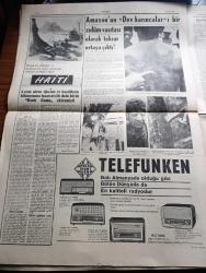 Cumhuriyet Gazetesi - 28 Ocak 1964 - Başbakan İsmet İnönü Kıbrıs konusunda Vaziyet çıkmaza giriyor dedi - İsmet İnönü Dün Genelkurmay'da yapılan toplantıdan çıkarken fotoğraf - NATO başkumandanı Bugün uçakla Ankara'ya geliyor - Ulaştırma Bakanı Ferit Alp İskender dünkü basın toplantısında fotoğraf - İngiltere Kıbrıs'ta barışın korunması için  Amerika'dan yardım talep etti - Rum gazeteleri Kıbrıs'a Rusya'yı davet ediyorlar - Türk İş büyük Kongresi dün Bursa'da çalışmalarına başladı - Fransa komünist Çin'i resmen tanıdı - Bu rakamları ezberleyiniz yazan İlhan Selçuk - girizgahlar yazan Burhan Felek - Kafka'nın bir hikayesi Rusya'da yayınlandı - Beyrutta Twist evlere yayıldı - Telefunken - Avrupa karmasına seçilen Suat Mamat antrenmanda Fotoğrafı - Futbol Federasyonu Başkanı Orhan Şeref Apak dedi ki - İmam Hatip okulu güreşte İstanbul şampiyonu oldu - Innsbruck'ta Avusturya bayrağı yarıya indirildi - IX kış olimpiyatı - Spor toto'da bu hafta - 684 dakika gol yemeyen Da pozzo mağlup oldu