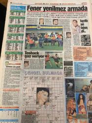 TAN GAZETESİ DOĞUM GÜNÜ HEDİYESİ - 5 ARALIK 1997 - TAM TAKIM 8 SAYFADIR -Ekrem-Süheyla-Necla-Mesut Yılmaz-Demet Şener-Mükremin Abi-Semih-Tanju-Toshack-Hayrettin-Sibel Demir-Hakan Burhan-Murat Burhan-Emine Burhan-Fadime-Hakan Burhan-Yasemin Parlak Ekrem için karakolluk oldular-İnanalım mı-Bavulumu elletmem-Mobil fuhuş-Kralice donsuz-Bu güzele yürek dayanmaz-Fener yenilmez armada-Ganyan parasını yiyemediler-Fantezi aşkı renklendirir Oğlumu kadına yar etmem-Necla’nın saçını başını yoldu-Hadi cicim yıkanalım-Temiz Türkiye vaadiyle iktidar olan Yılmaz sözünü tuttu-Başbakan Mesut Yılmaz vatandaşın stok yapmasını yasakladı-Kontagı kapattı arka koltuğa kaydı-Polis korkusu-Moskova Belediye Başkanı’nın açıklaması bavul turistlerini korkuttu-Yüksek tansiyona şarap iyi gelir-Sigara bıraktı diye dayak atmışlar-Hayatta en hakiki mürşit tecrübeli kel hırsız-Kralice donsuz-Demet Şener’in defilede erkeklere geçtiği kıyak sevgilisi Mükremin Abi’ye saç baş yoldurttu-İyi ki bu kış vakti düşümedim-Ooo bu n