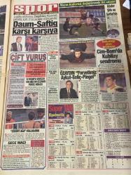 TAN GAZETESİ DOĞUM GÜNÜ HEDİYESİ - 23 NİSAN 1994 - TAM TAKIM 6 SAYFADIR -Nona-Gülben Ergen-Yıldo-Nilüfer-Çiğdem Ayazoğlu-Lami Çıtak-Leyla Somer-Songül Soyman-Asu­han-Kayahan-Perran Kutman-Semra Türel-Bülent Orhon­say-Nathalie-Serhat Gökmen-Hülya Mutlu-Yunus Türköz-Da­um-Saftig-Saffet-Özaydın-Aykut-Boliç-Pingel-Hayrettin-Murat Burhan-Hakan Burhan-Emine Burhan-Bülent Orhonsay-Kumrular Na­taşalara ağır darbe-Hüngür hüngür ağladı-Nona kocasını uyutup aşk yaparken basıldı-On balkon da arka balkon da çok tehlikeli-Sesim de fiziğim de güzel-Yatırıyor batırıyor-Yıldo espri yaptı Nil zatürre oldu-Krize meydan okudular-Ekranda çocuk bayramı-Bu kadroya nazar değdi-Çıplak türkücü olarak tanınmak istemiyorum-Songül Soyman kaportayı düzeltti piyasaya çıktı-Cesedinin yerini gösterdi-Fenerbahçe yenilmez armada-Daum Saftig karşı karşıya-Cift vuruş-Fenerbahçe başkanvekili kesin konuştu-Cim Bom’da Kubilay sendromu-Ganyan parasını yiyemediler-Fantezi aşkı renklendirir-İbadet gizli aşk aleni-Rusya’dan itha