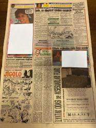TAN GAZETESİ DOĞUM GÜNÜ HEDİYESİ - 25 AĞUSTOS 1992 - 4 SAYFADIR -İzzet Bahçe-Şeyh Nefezavi-Taner İkinci-Hülya-Tamer Parlak-Safiye Soytaş-Salim El Batı-Yavuz Kaptanoğlu-Haluk Akçam-Selim Yener-Bahattin Atak-İnanç Göksel-Kerim Aydın Erdem-Yazar Yaşar Bozguç Erkeklik uzvunun boyu önem taşır-Hülya’dan göbek dersi-Hem güldürecek hem de düşündürecek-Yedikule Mihriban motor dedi-Böyle lige can kurban-Bako ruh gibi-Venglos küs-Şırnak için için yanıyor-Gelin şu olimpiyat işinden vazgeçin-Tuvalet sifonunu çekmeyen kocasının poposunu dağladı-Klitoris vajinadan daha önce uyarılır-Jigolo Erkeğin uzvu 23 santimden büyük ya da 11.5 santimden küçükse kadına ya acı verir ya da memnun edemez-TRT’den Show TV’ye transfer olan dizi-Yarın yine erkeklik uzvu-Hem güldürecek hem düşündürecek-Böyle lige can kurban-Avrupa futbolu futbolumuza ışık saçtı-Balyoz Stumpf-Venglos küs-Haftanın panoraması-Şırnak için için yanıyor-Batı insanı ve çocuk-Bir yeni sosyalist parti-Sırnak bütün gece yandı-Gelin şu olimpiyat iş