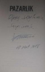 PAZARLIK / İMZALI