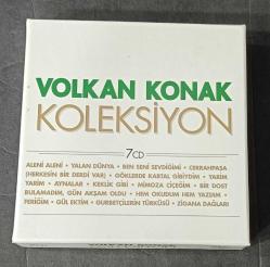 VOLKAN KONAK * KOLEKSİYON * (MANOLYA/LİFOR/MİMOZA/MORA/MARANDA/ŞİMAL RÜZGARI/PEDALİZA) * CD (7 ADET)