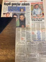 TAN GAZETESİ DOĞUM GÜNÜ HEDİYESİ - 29 TEMMUZ 1996 - TAM TAKIM 12 SAYFADIR - İbrahim Tatlıses-Judy Miller-Yıldız-Tansu Çiller-Gözde Tam-Ali Dinçöl-Müşerref Akay-Levent Efe-Özlem Saçan-Oya Aydoğan-Nükhet Duru-Sadiye Alışık-Seray Sever-Fatma Girik-Onur Onursal-Hülya Bilgin-Yalçın Şen-Gökdal Menşeoğlu-Rasim Hoca-Rahim-Amokachi-Ergun Gürsoy-Al Şen-Ezgi-Asuhan-Judy Miller-Aysel-Kamil Asuhan-Arzu Atakan-Aslı Esen-Elise Ateş-Tülay-Melis-Feryin Tekeli-Tanya-Zıpkin Tahir-Seren-Şafak-Saffet-Onur-Sibel-Kenan-Evden kaçanı kurt kapıyor-Hocayı öpmek bilek ister-Evlenmeden balayına çıktı-Amerika’nın erkek Fatma’sı-Zıpkin Tahir affetmiyor-Haydi çocuk yapın-Alllah kimseyi dile düşürmesin-Seren’in arabası var uçar gider-Oya Aydoğan büyük oynuyor-5 bin voltluk kadın-Fato sahte doktor peşinde-Seray Sever’le keyifli sabahlar-Her telden şakıyor-Bir gün şöhret olacağım-Sabrıtaşını çatlattılar-Kara’yı sıkıntı bastı-Minsk’in başarısı yok-Gürsoy gazetecilere çattı-Yurt dışına kaçacak halim yok-Sevgilisine uydu h