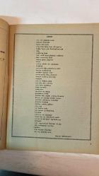ANA KÜLTÜR SANAT, ŞİİR DERGİSİ - EYLÜL 1989 SAYI: 161  NECLA ÜNAL - HAYRET GÜRKANLI - ÖZCAN ATAMERT - MUHİDDİN N GÜVEN - NEZİH KINIKASLAN - ZÜLAL DÜRÜM - EMİN GÜMÜŞ - CİHAN SÖNMEZ - YILMAZ AYBAR - YILDIRIM DOĞAN ERGENELİ - DİLEK KILIÇ - ALİ NARÇIN - ZİYA BOZDAM - RAUF ALANYALI - FERDA KAYNARKAN - TAHİR YILDIRIM - PAŞA YILDIRIM - AYŞE MORGÜL - CAHİDE ATAKUL - OSMAN KAZANCI - TORNACI ÖMER - SELMA MİNE - BAHRİYE CANKUR - TAYYAR TAHİROĞLU - SERAP GÜRSEL - MERİH METE - MİHRİBAN TÜMERDEM - ÜNSAL TURAN - VOLKAN ŞAİR - MELİHA AVNİ SÖZEN - ŞÜKRÜ TEZER - FULYA TEZER - CEMAL BAHTİYAR - TANJU OKAN - YASEMİN EKİNCİ - EMEL SÖNMEZ - SEMA GÖZEN - ASUMAN TAYLAN - FATMA TOPAN  SİTEM - ÖZCAN'DAN SEVGİLERLE - MUTLULUK - GÖNÜLDEN SEVGİ - YAR DEYİNCE ANA DİYAR DEYİNCE BODRUM - BODRUM'UN SANATSEVER KAYMAKAMI İ. ŞÜKRÜ TEZER BEYOĞLU KAYMAKAMLIĞINA ATANDI - SANATSIZ KALAN BİR MİLLETİN HAYAT DAMARLARINDAN BİRİ KOPMUŞ DEMEKTİR - TAM TAKIM  36 SAYFA