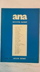 ANA KÜLTÜR SANAT, ŞİİR DERGİSİ - KASIM 1990 SAYI: 175  MEHMET RASİM MUTLU – HASAN ELMAS – CAHİDE ATAKUL – NECMETTİN SELÇUK – MEMDUHA OLGUN – EIA ODYAKMAZ – TURGUT ÖZEL – NIHAT ÖZYÜKSEL – HABİB GEREZ – HİKMET OKUYAR – AYŞE MORGÜL – HANİFE KAHRAMAN – ÖMER KALAFAT – FERHAT DİKSES – S. OZAN USLU – AYNUR BALCIOĞLU – MÜNİRE AKSARAY – NEVİN YAVUZ – UĞUR GÜR – TORNACI ÖMER DEVELİOĞLU – MÜVEDDET TÜRKUĞUR YAYIKOĞLU – SUAT YIĞMATEPE – OKTAY YİVLİ – MELDA ÖZATA – YILMAZ AYBAR – ALEN ARMAN – GÜRKAN HİÇDURMAZ – ZİYA BOZBAN – ARLİN YOLUSEVER – MUALLA SÜMER – FATMA ONUR  YOKLUKDA VARLIK – TUT ELİMDEN ÖĞRETMENİM – ESERİMSİNİZ, ESERİNİZİM – ÖĞRETMENİN RÜYASI – ÇEVRE MAHKEMESİ – ÖĞRETMENLER GÜNÜ – SANATSIZ KALAN BİR MİLLETİN HAYAT DAMARLARINDAN BİRİ KOPMUŞ DEMEKTİR - TAM TAKIM  36 SAYFA - İdil Koleksiyon